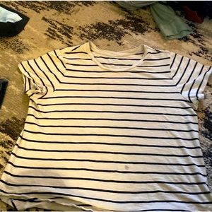 Old Navy size Large. Striped everyday wear T-shirt